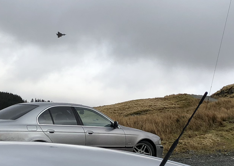 eurofighter on maneuvers